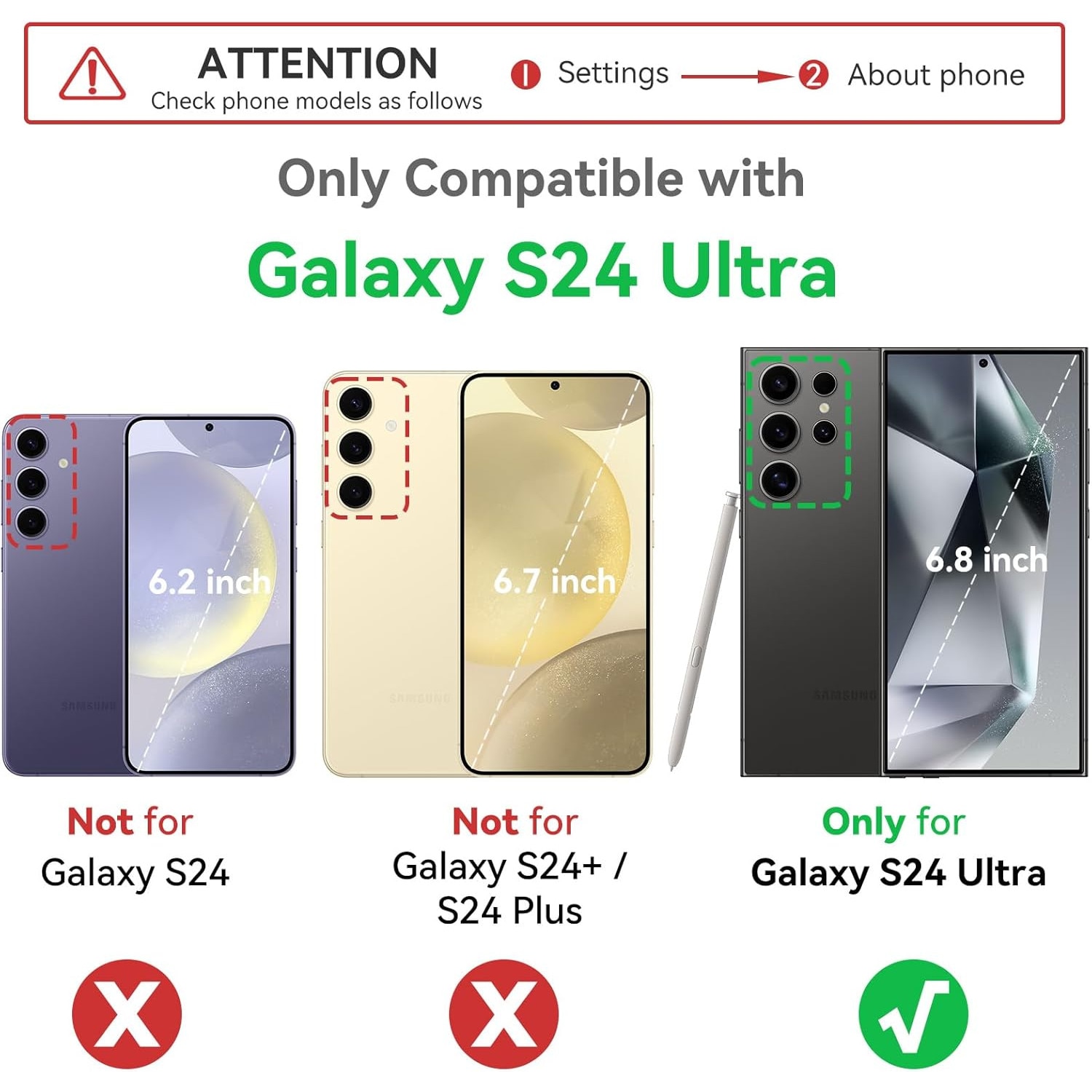 Husa subtire magnetica cu inel, pentru Samsung Galaxy S24 Ultra, albastru deschis, silicon lichid, rezistenta la socuri