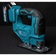 Fierastrau pendular German Meister, 2 acumulatori, 128V 6Ah, pentru lemn, 80 mm, albastru
