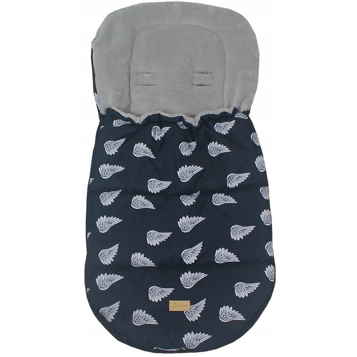 Sac de dormit El-Jot Angel, impermeabil, 100x50x10cm, set utilizare ca patură