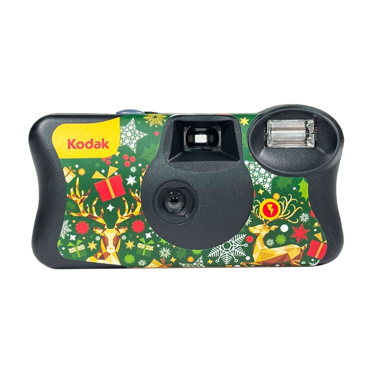 Фотоапарат за еднократна употреба Kodak Fun Saver 39, ISO 800 27+12 Експонации Коледно издание