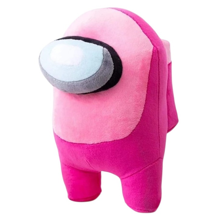 Jucarie de plus Crewmate Among Us, moale, 22cm, roz