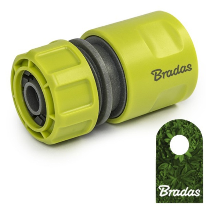 Conector rapid pentru furtun, Bradas, Lime