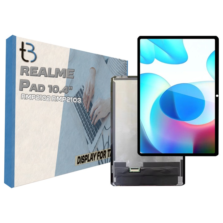 Ecran LCD cu touch pentru tableta, TRADEBIT, 10.4", 2000x1200, negru