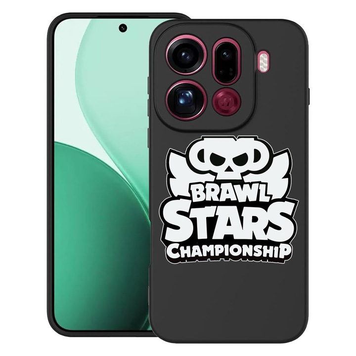 BestCase® Ултра тънък TPU калъф, съвместим с OPPO Find X9 Pro, с дизайн Brawl Stars Champion Ship, 3119621 B 1686