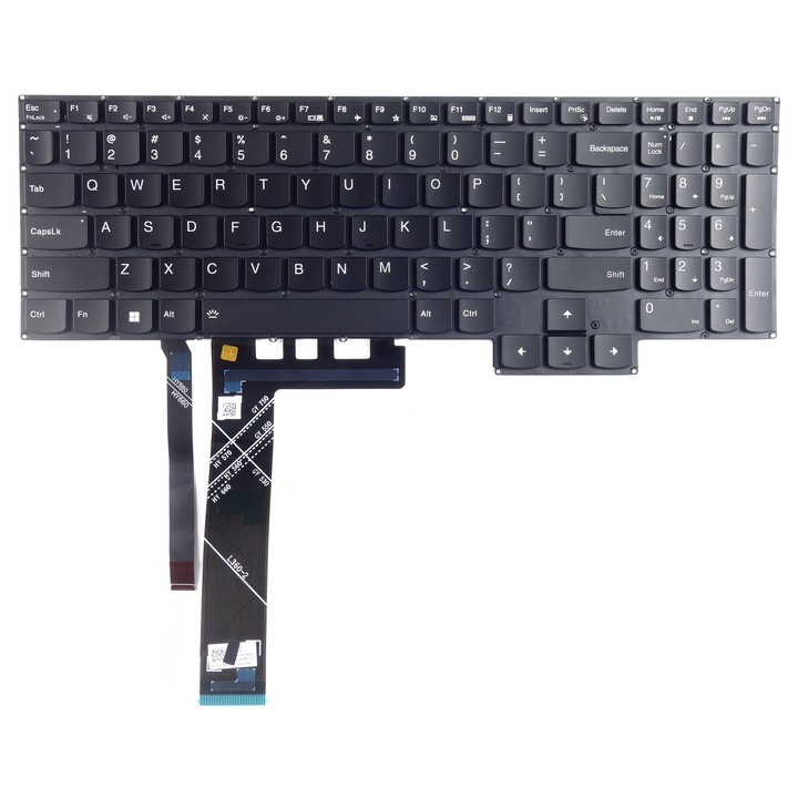 Tastatura laptop TRADEBIT pentru Lenovo Legion 5, iluminare RGB, layout US QWERTY