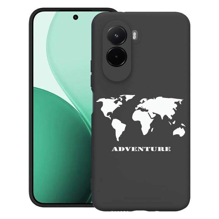 BestCase® Husa TPU Ultra Slim Compatibil cu Poco M7, cu Design David Statue, 3119618 B 753