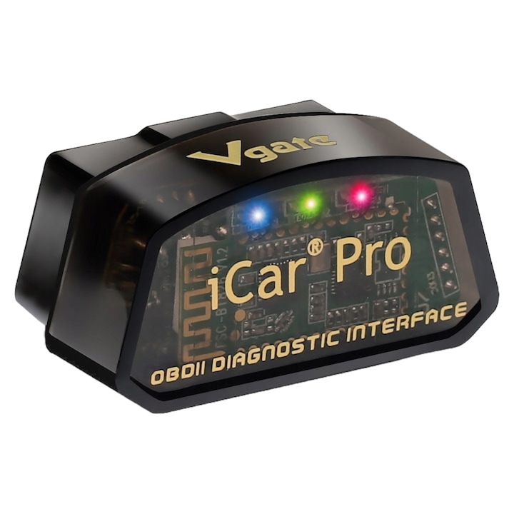 Vgate iCar Pro WiFi OBD2 ELM327 diagnosztikai interfész, széles körű kompatibilitás, automata, 10x5x2cm