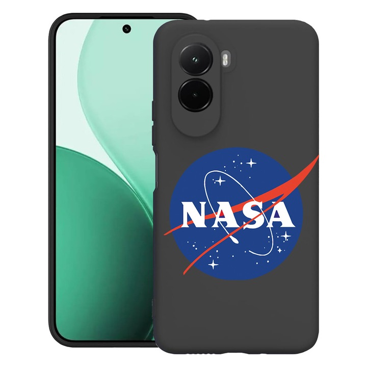 BestCase® Husa TPU Ultra Slim Compatibil cu Poco M7, cu Design Nasa Classic, 3119618 B 1615