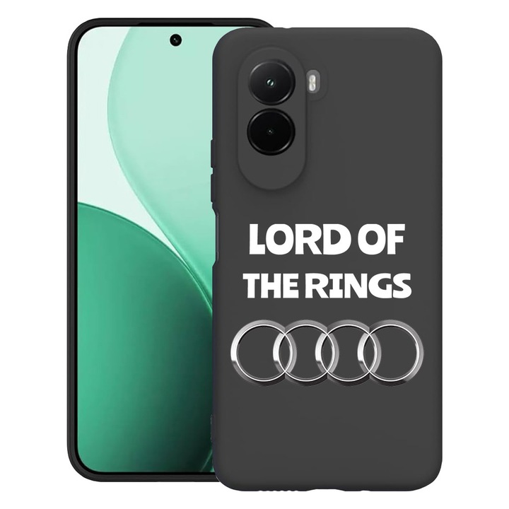 BestCase® Husa TPU Ultra Slim Compatibil cu Poco M7, cu Design Lords Of The Rings, 3119618 B 1619