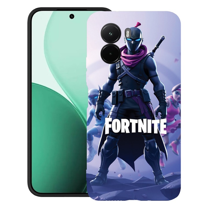 BestCase® Husa TPU Ultra Slim Compatibil cu Poco M7, cu Design Fortnite, 3119618 B 1689