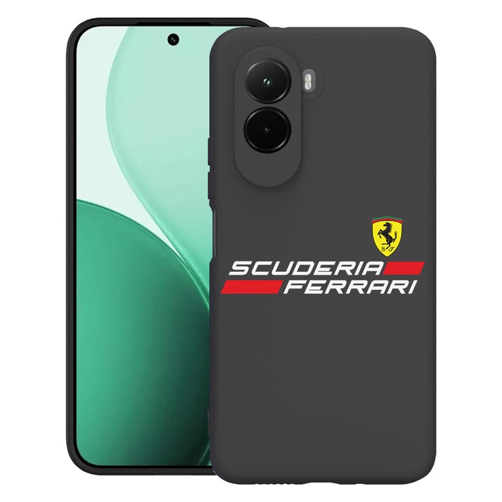 BestCase® Husa TPU Ultra Slim Compatibil cu Poco M7, cu Design Scuderia, 3119618 B 1886