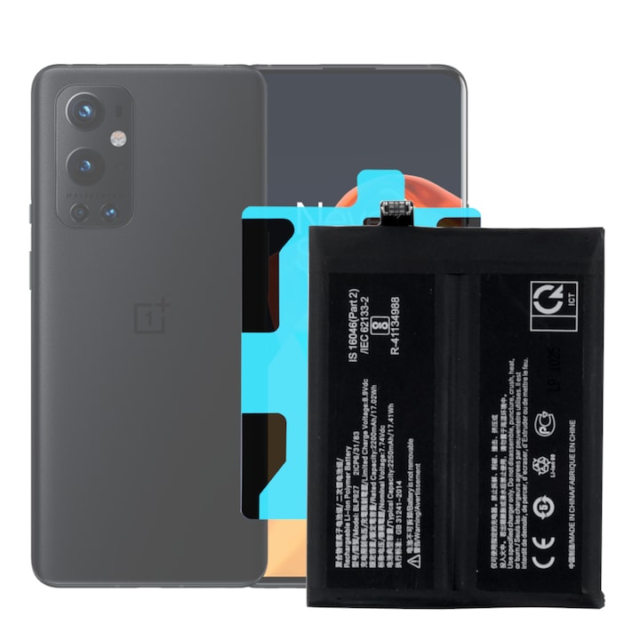 Baterie pentru OnePlus 9 Pro, 4500mAh, cu banda de montaj