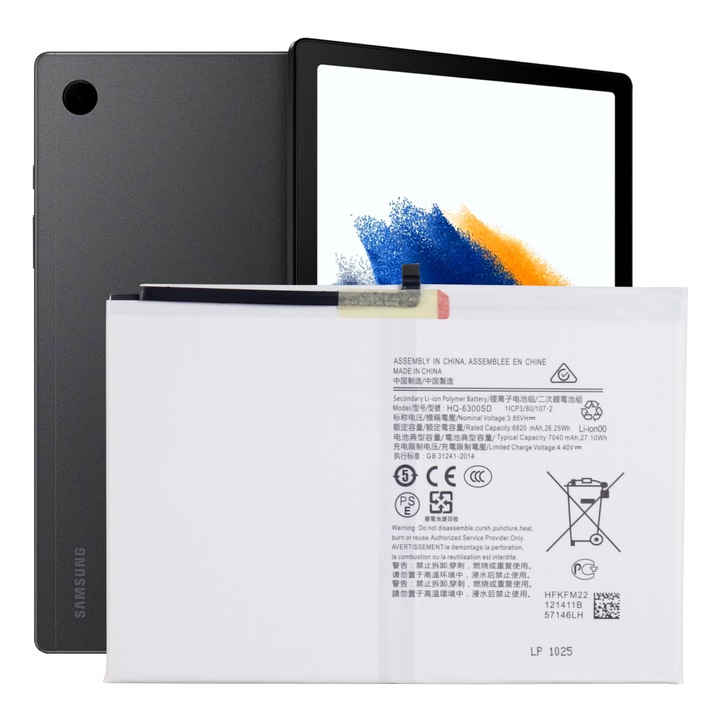 Baterie pentru Samsung Tab A8 SM-X200 6820 mAh