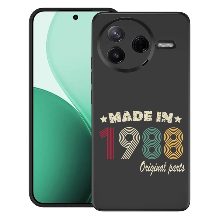BestCase® Husa TPU Ultra Slim Compatibil cu Poco F7 Pro, cu Design Original Parts 1988, 3119612 B 2005
