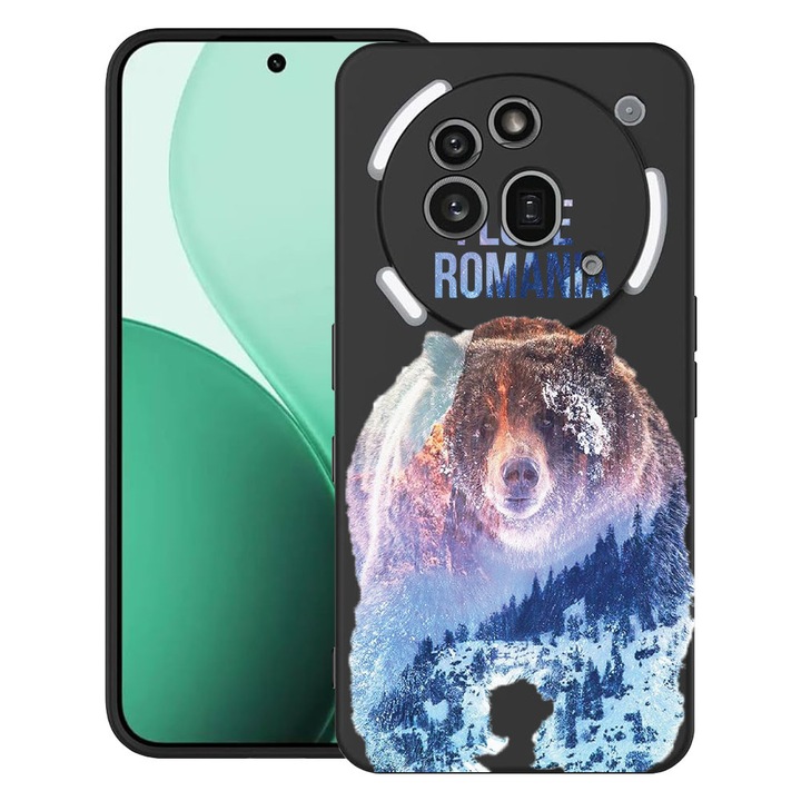 BestCase® Ултра тънък TPU калъф, съвместим с Nothing Phone (3a) Pro, с дизайн I Love Romania, 3119624 B 35