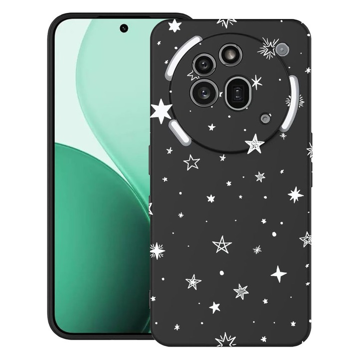 BestCase® Ултра тънък TPU калъф, съвместим с Nothing Phone (3a) Pro, със звезден дизайн, 3119624 B 143