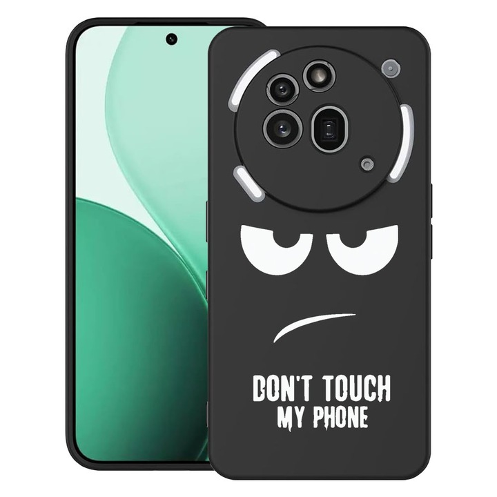 BestCase® Ултра тънък TPU калъф, съвместим с Nothing Phone (3a) Pro, с дизайн „Не докосвай телефона ми“, 3119624 B 90