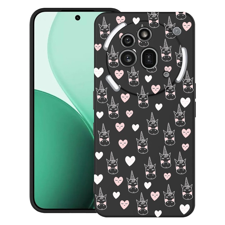 BestCase® Ултра тънък TPU калъф, съвместим с Nothing Phone (3a) Pro, с дизайн Sweet Unicorns, 3119624 B 190