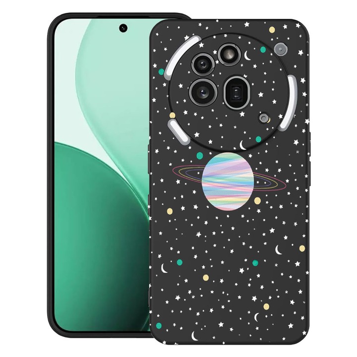 BestCase® Husa TPU Ultra Slim Compatibil cu Nothing Phone (3a) Pro, cu Design Universe, 3119624 B 468