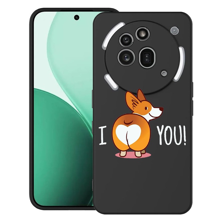 BestCase® Ултра тънък TPU калъф, съвместим с Nothing Phone (3a) Pro, с дизайн Sweet doggy Emoji, 3119624 B 593