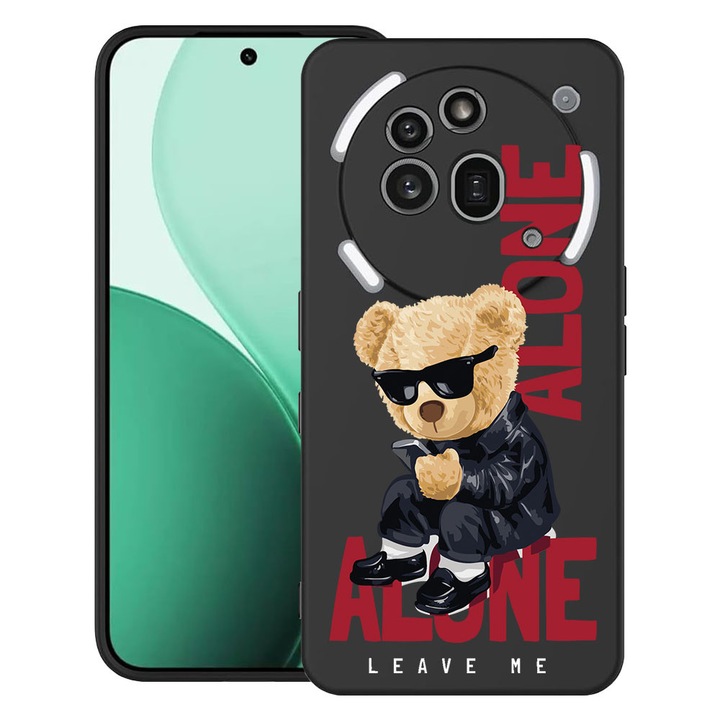 BestCase® Husa TPU Ultra Slim Compatibil cu Nothing Phone (3a) Pro, cu Design Leave Me Alone Teddy Bear, 3119624 B 922