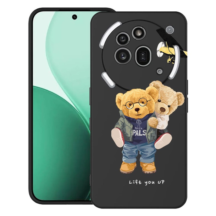 BestCase® Ултра тънък TPU калъф, съвместим с Nothing Phone (3a) Pro, с дизайн „Мече Мече ме вдигни“, 3119624 B 933