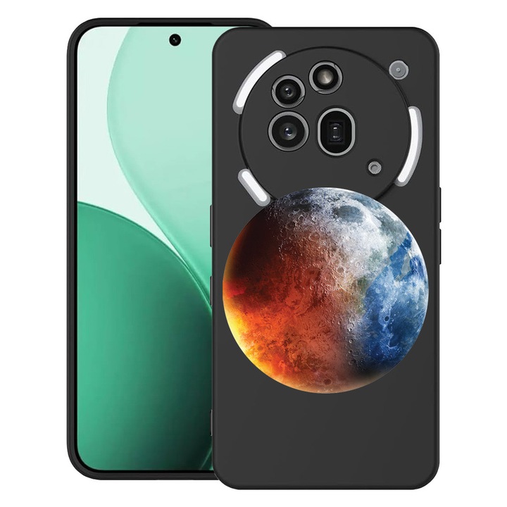 BestCase® Ултра тънък TPU калъф, съвместим с Nothing Phone (3a) Pro, с дизайн Earth, 3119624 B 948