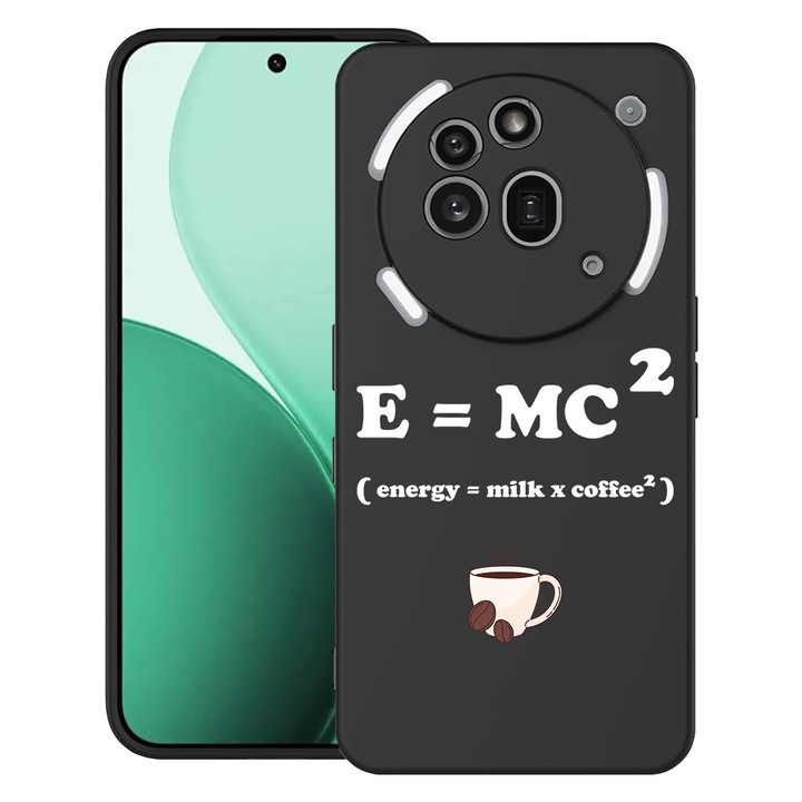 BestCase® Ултра тънък TPU калъф, съвместим с Nothing Phone (3a) Pro, с дизайн Energy = Coffee X Milk, 3119624 B 1856