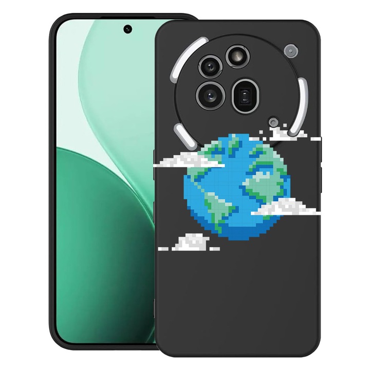 BestCase® Ултра тънък TPU калъф, съвместим с Nothing Phone (3a) Pro, с дизайн Minecraft Earth, 3119624 B 1683