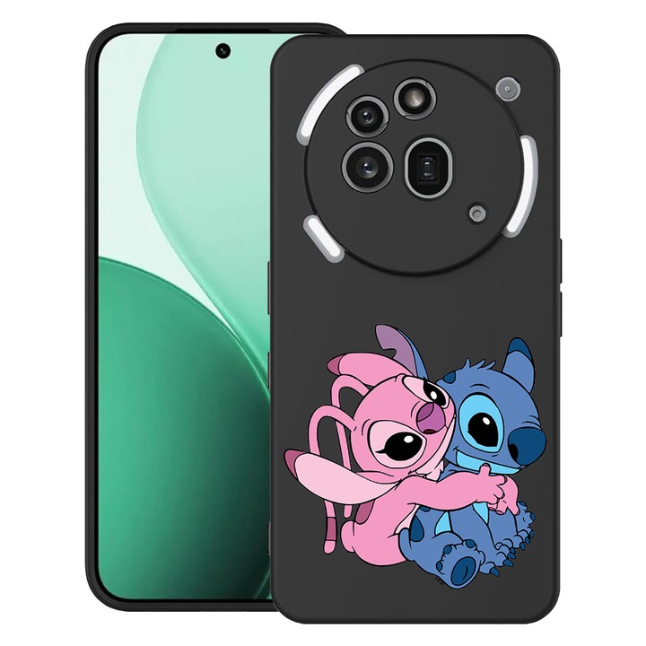 BestCase® TPU Ултра тънък калъф, съвместим с Nothing Phone (3a) Pro, с дизайн Angel Hugging, 3119624 B 1842