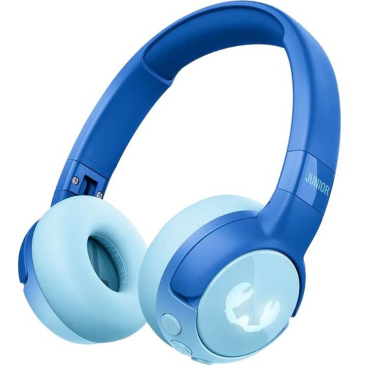 Casti pentru copii Fresh'n Rebel Code Junior, Bluetooth 5.4, Jack 3.5mm Albastru