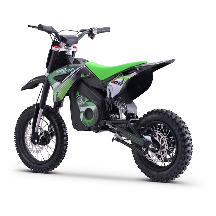 Motocross electric pentru copii Motors Gazelle verde - 1000W