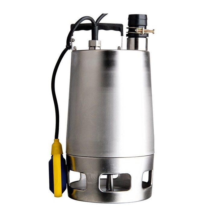 Pompa submersibila WQ 1,1 INOX PRO, 230V, 1,1kW, 320l/min, adancime maxima 13m, inox