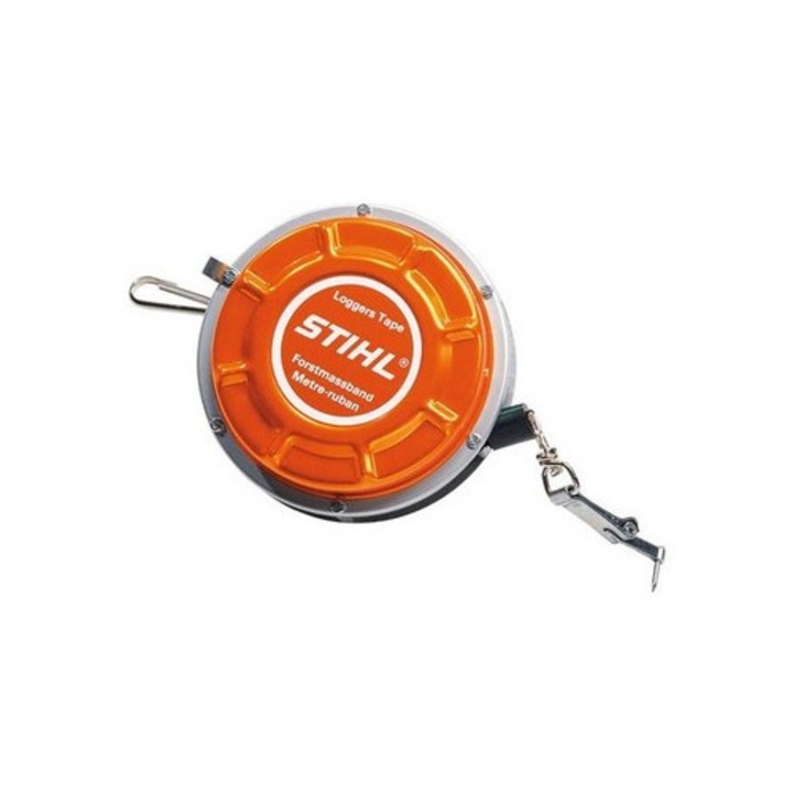 Banda masuratoare metalica STIHL 20m, automata, cu retractare.