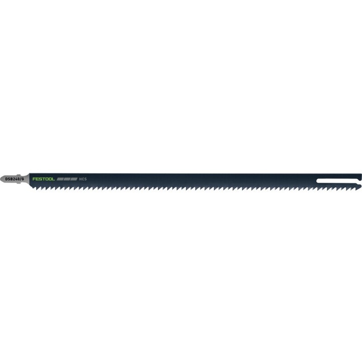 Brzesczot pentru feronerie FESTOOL 240 mm, HCS, pentru materiale izolante, montaj simplu
