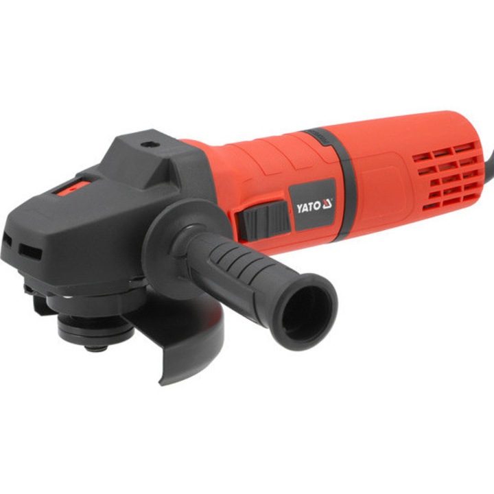 Polizor unghiular Yato 900W, 125mm, 1300-4000 min, cu cablu de 3m, set complet