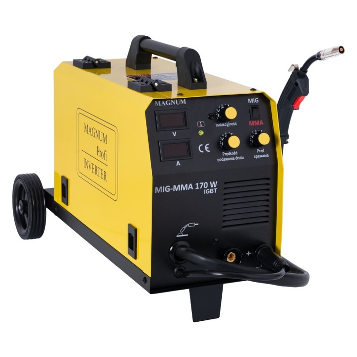 Заваръчен апарат MAGNUM MIG 170W, 5,8 kW, 30-160A, 12кг
