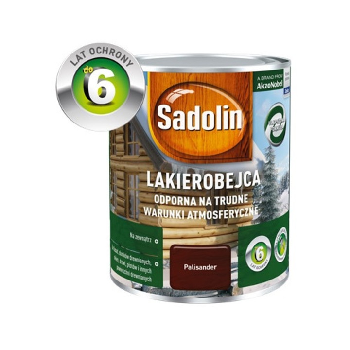 Vopsea lac, Sadolin2.5L, rezistenta la conditii atmosferice dificile