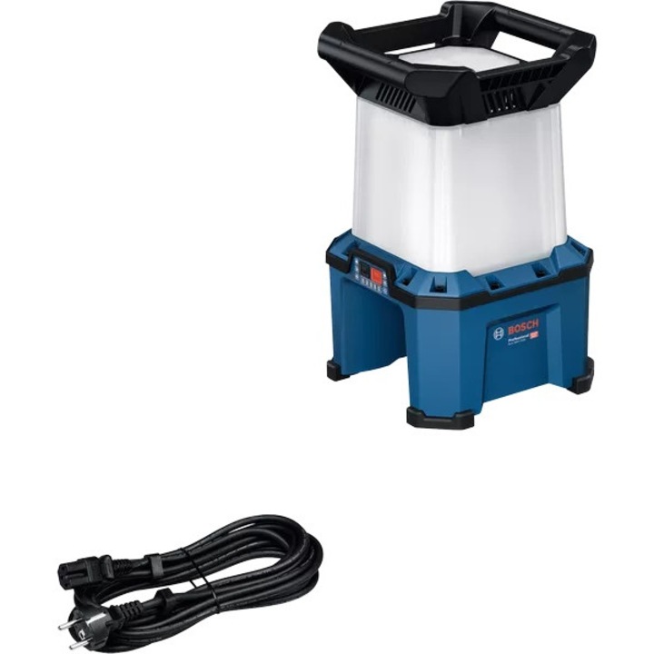 Bosch GLA 18V-7500 munkalámpa, 7500 lm, 3 fényerősségi szint, 4,1 kg