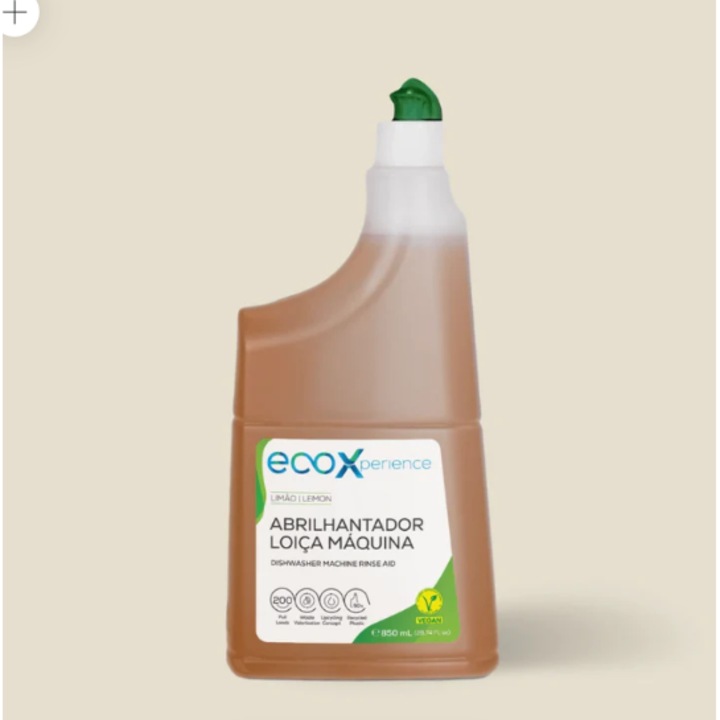 Agent de clătire pentru mașina de spălat vase, Ecoexperience, lămâie, 0, 85 l, lichid