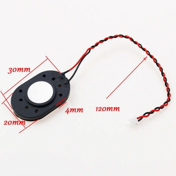 Difuzor auto JS pentru navigatie, 20x30x4mm, 8ohm, 1.5W