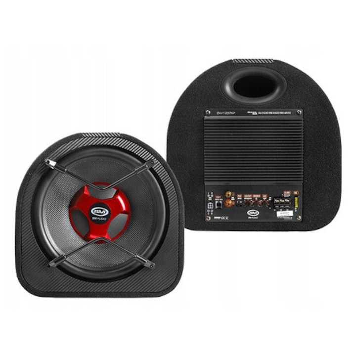 Subwoofer activ Boschmann BW-1129RS 700W, 12 inch, 62x38x37cm