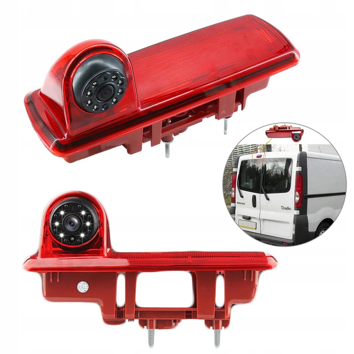 Set camera de marsarier cu monitor 7 inch, Luxury-goods, rezistenta la apa, infrarosu, negru