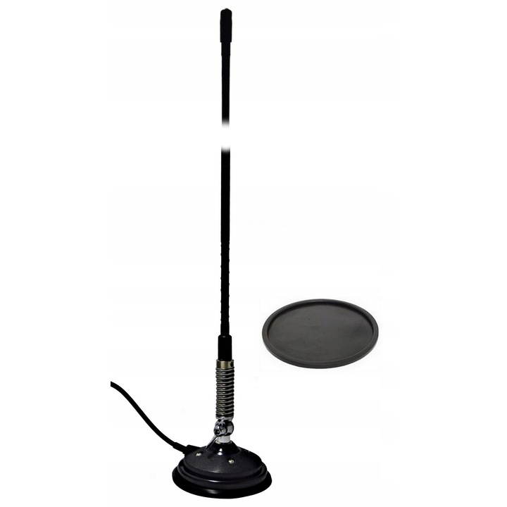 Antena CB Canva, 65cm, magnet neodim, set complet