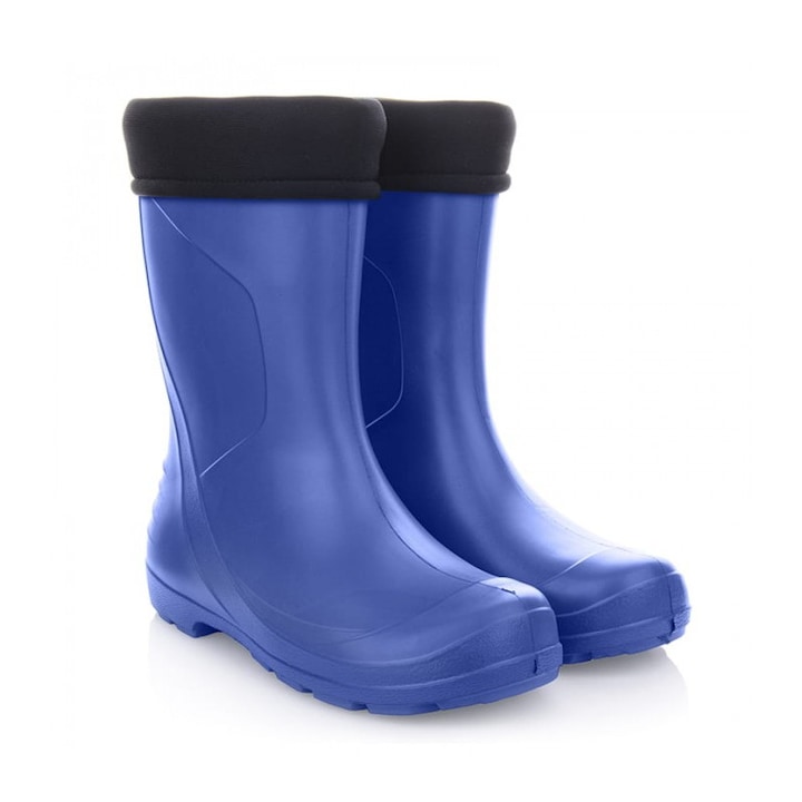 Női csizma Dakota Rems, gumi, kék/fekete, 39 EU