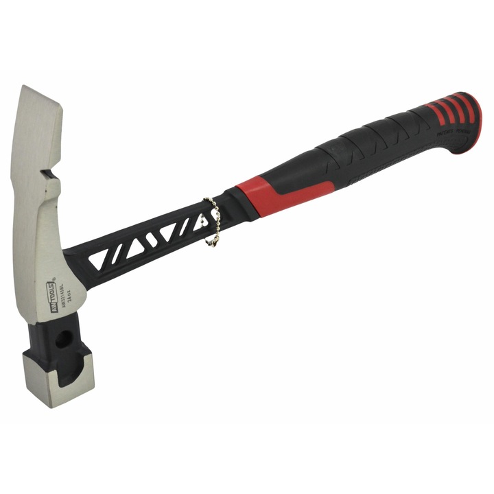 Ciocan muraresc Awtools 680g, monobloc, antivibe, 365mm, negru