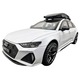 Audi RS6 Avant Quattro fehér modellautó 1/24 hangokkal, fényekkel, nyitható ajtókkal és motorháztetőkkel