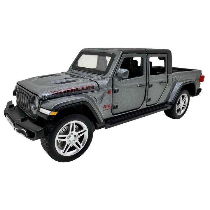 Macheta Jeep Rubicon 1:32 metal usi capota deschise