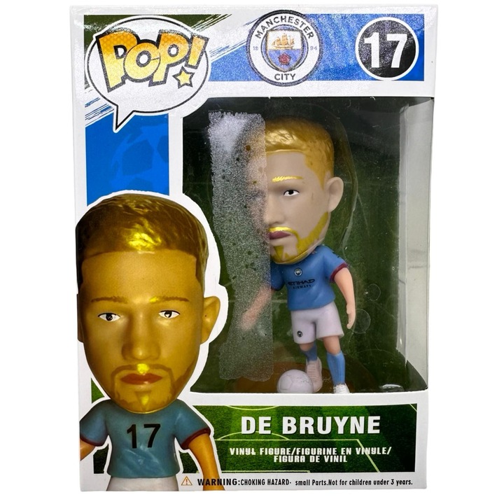 De Bruyne focista figura, vinil