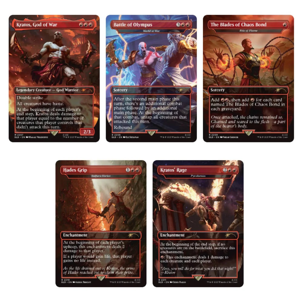 Magic the Gathering - Secret Lair x God of War - Greek - eMAG.ro